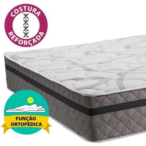 Colchão Casal Mola Verticoil Premium Sued...