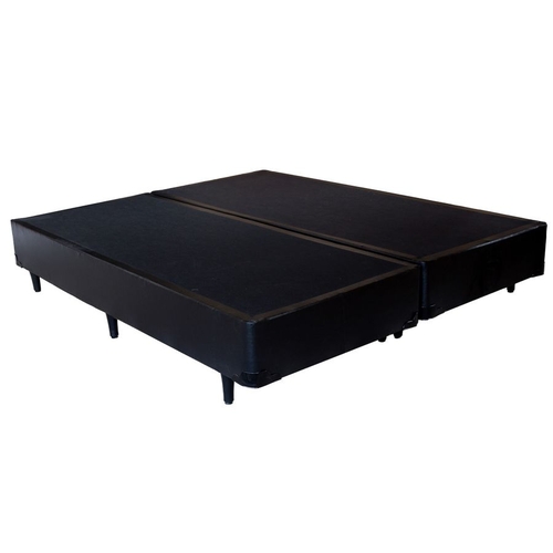 Cama Box King 193 Bipartido Tecido Sintét...