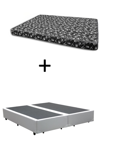Cama Box King 193 Bipartido Bello Box - T...