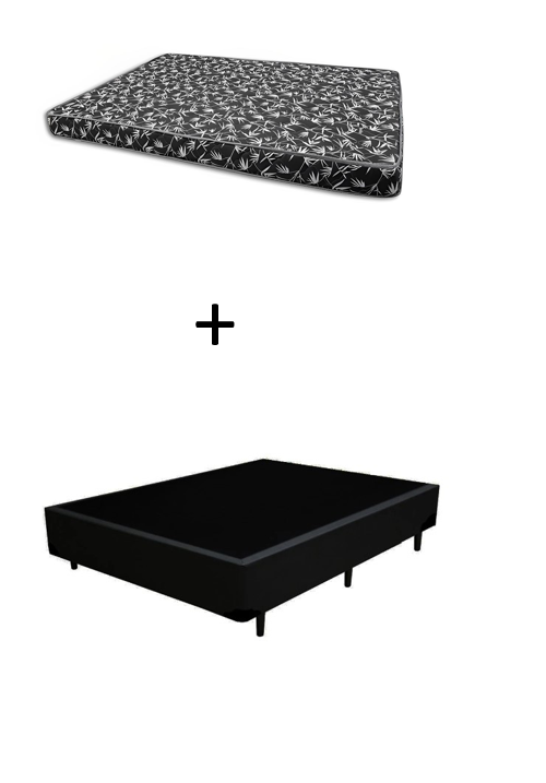 Cama Box Viúva 128 Bello Box - Tecido Sin...