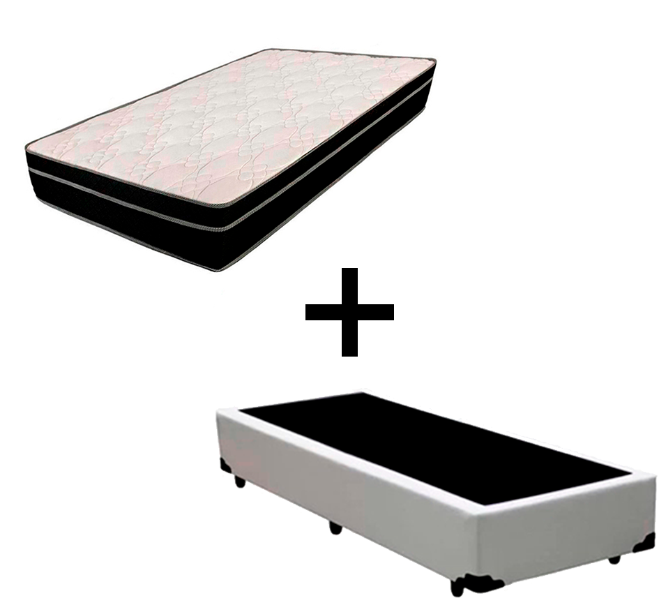 Cama Box Solteiro 88 - Tecido Sintético B...