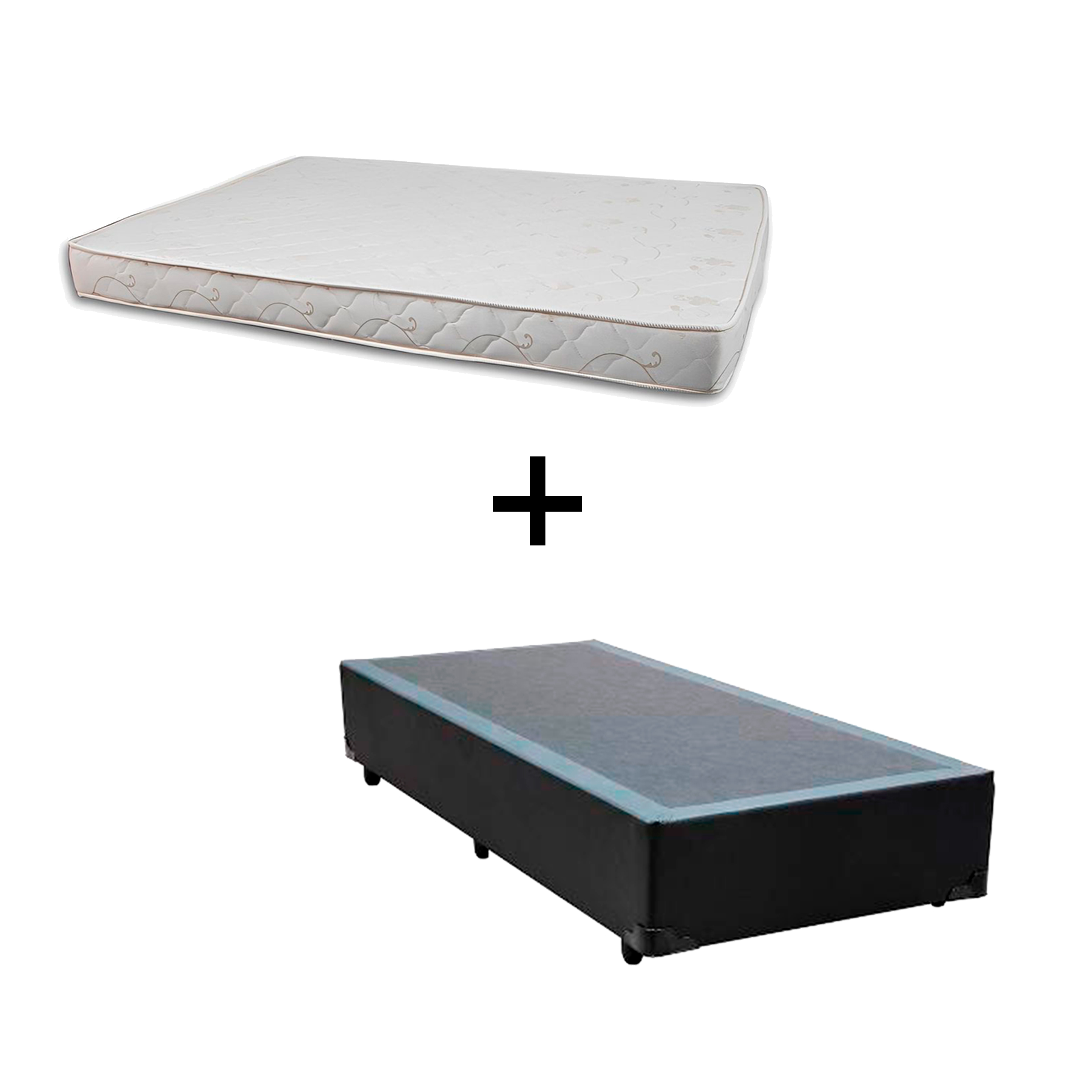 Cama Box Solteiro 88 Tecido Sintético Pre...