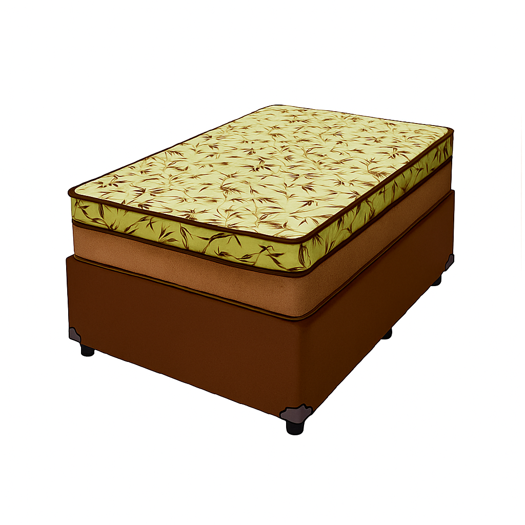 Cama Box Solteiro 88 Tecido Sintético Mar...